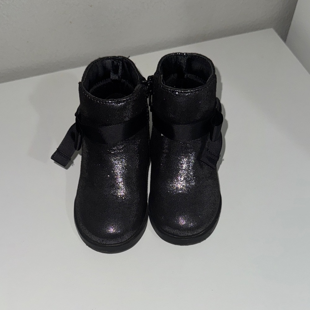 Old Navy Kids' Black Boots with Bow